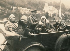 Das Wanderer Puppchen als Viersitzer in den 1920er Jahren