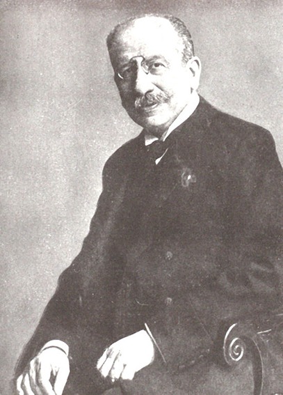 Albert Ballin, Generaldirektor der HAPAG und Hamburger Reeder, Porträtaufnahme 1917