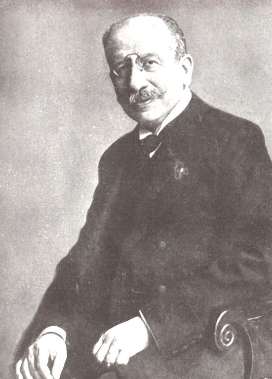 Porträt von Albert Ballin, dem Hamburger Reeder und Generaldirektor der HAPAG, aufgenommen 1917.