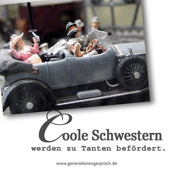 Spruch Coole Schwestern werden zu Tanten befördert über Familienrollen und die Psychologie der Erbtante