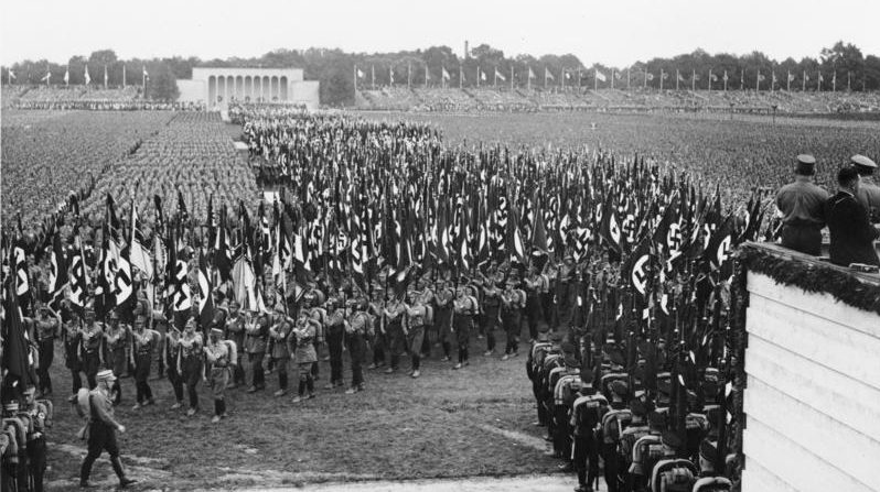 Aufmarschgelände Nürnberg, nationalsozialistischer Aufmarsch