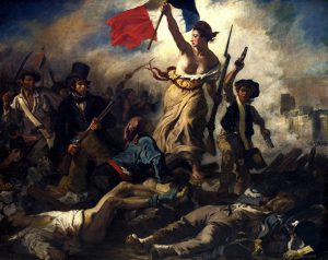 Die Freiheit führt das Volk, Eugène Delacroix,