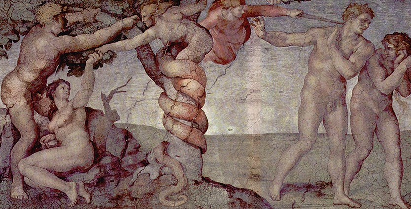 Erbsünde Fresko Sixtinische Kapelle – Mythos Mutterliebe und Frauenbild im Mittelalter