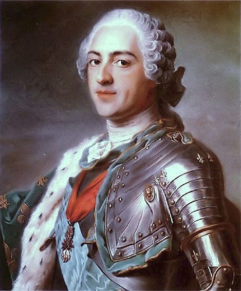 Ludwig XV. – Der melancholische Erbe des Sonnenkönigs Ludwig XV. von Frankreich im Porträt von Maurice Quentin de La Tour aus dem Jahr 1748