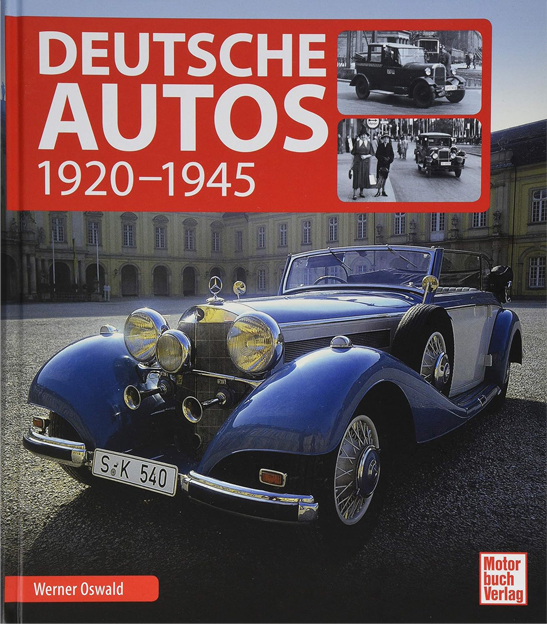 Buchempfehlung Deutsche Autos 1920 - 1945 Generationengespräch
