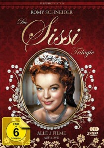 Sissi Trilogie DVD Purpurrot-Edition mit Romy Schneider und Karlheinz Böhm als Kaiserpaar in den klassischen Sissi-Filmen