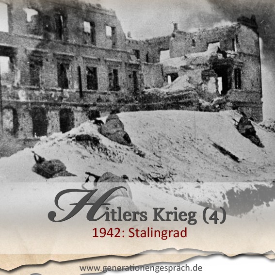 Stalingrad 1942 – Hitlers Krieg (4) Sowjetische Soldaten kämpfen im Januar 1943 in den Ruinen von Stalingrad.