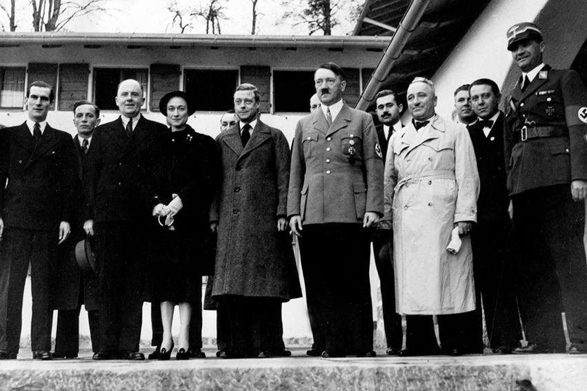 Edward VIII. und Wallis Simpson bei Hitler auf dem Berghof | Generationengespräch Der Herzog und die Herzogin von Windsor mit Adolf Hitler auf dem Berghof am 22. Oktober 1937