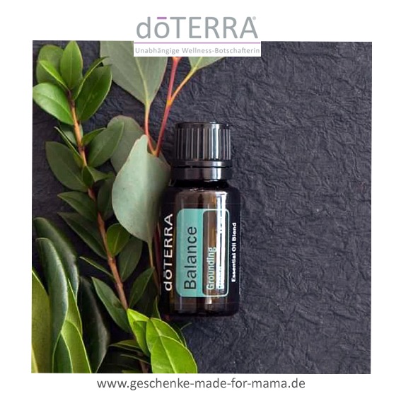Doterra-Balance-erdende-Mischung-15-ml-Geschenke-made-for-Mama doTERRA ätherische Öle für emotionale Balance und innere Ruhe